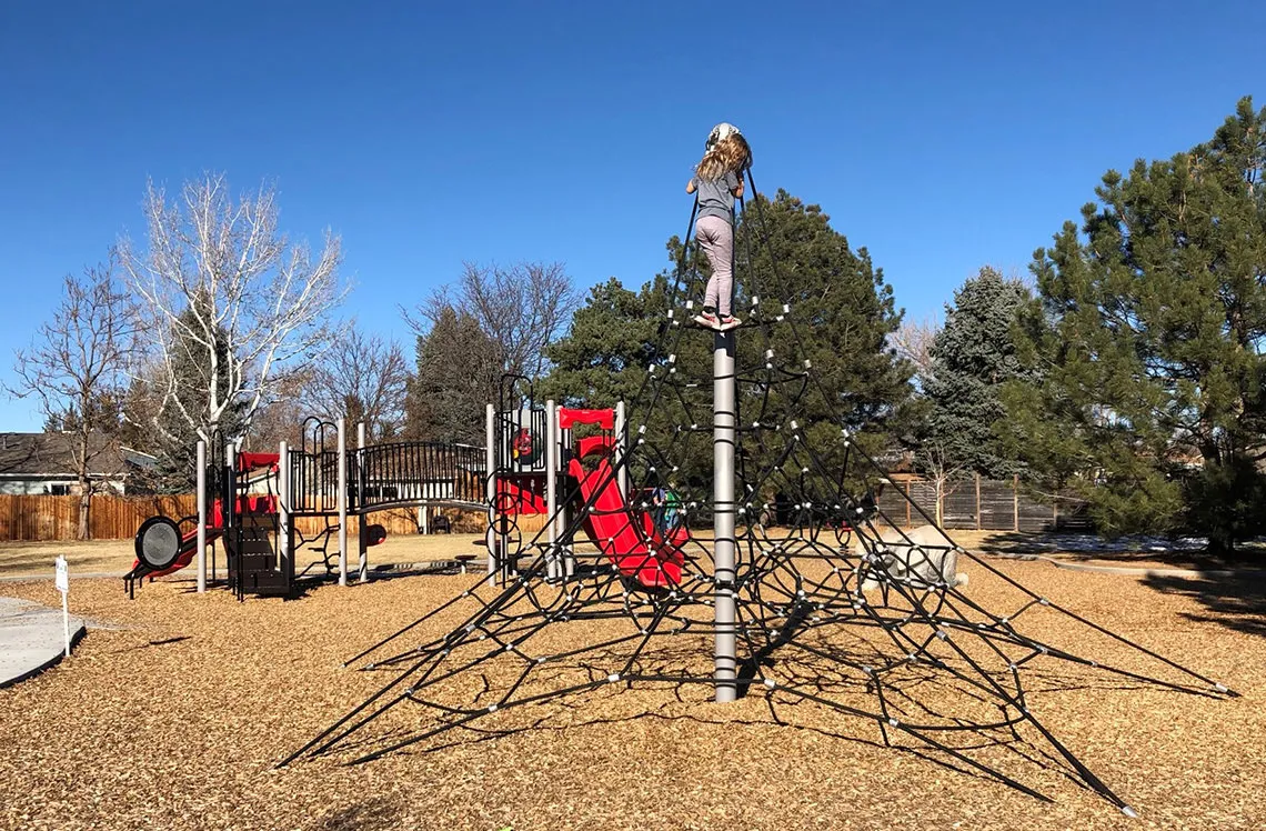 Rope tower at Elephant Park